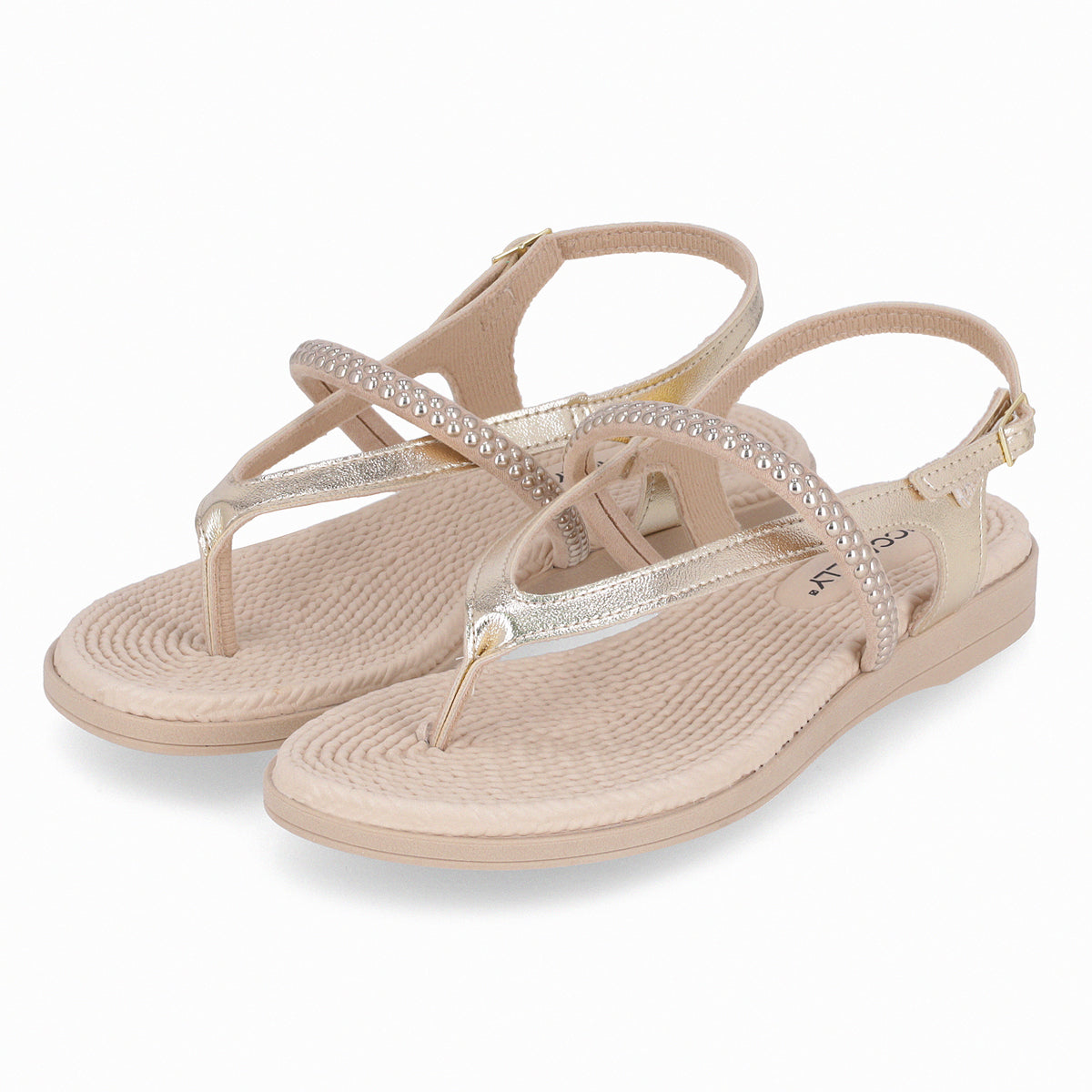 Sandalia Mujer Dorado Adla 158  Piccadilly