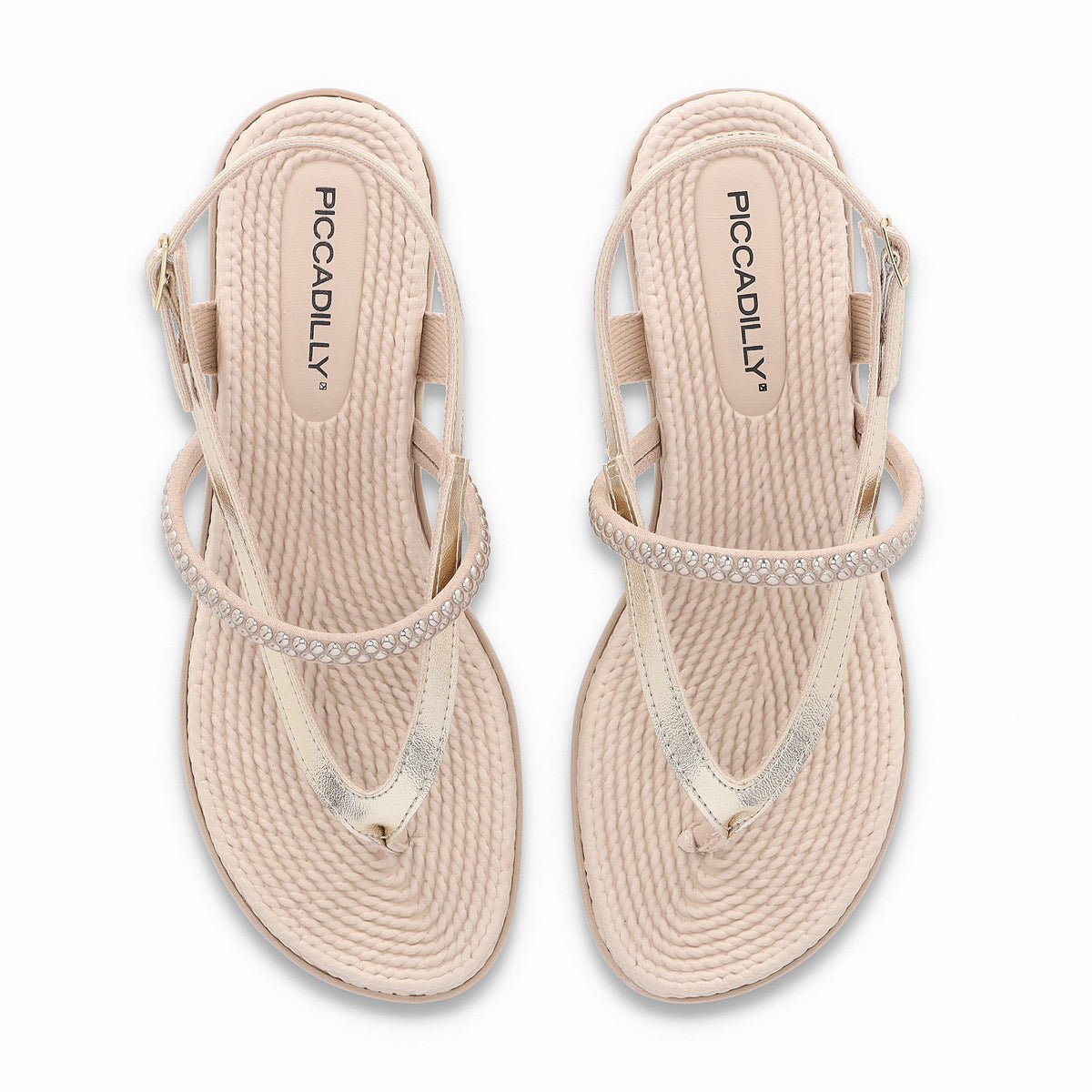 Sandalia Mujer Dorado Adla 158  Piccadilly