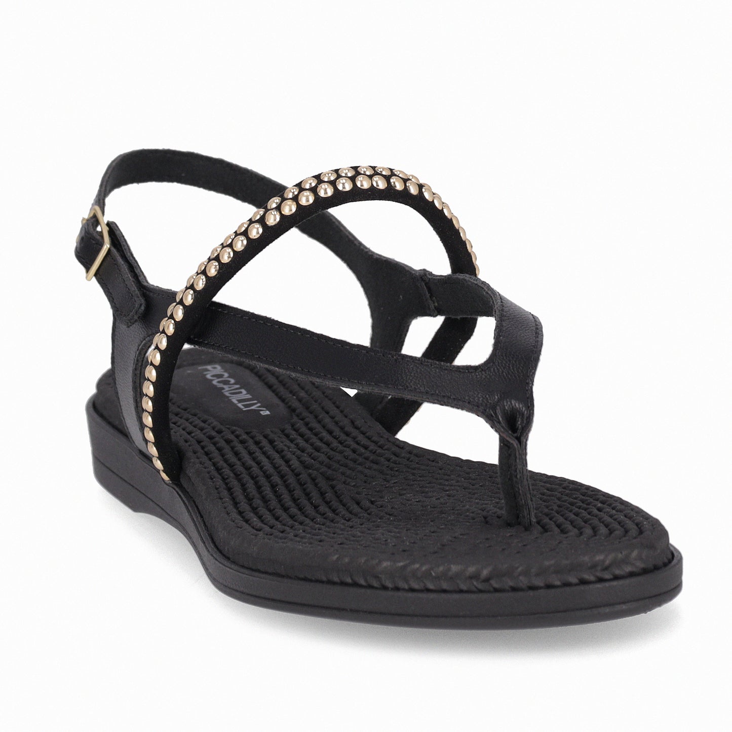 Sandalia Mujer Negro Adla 158 Piccadilly