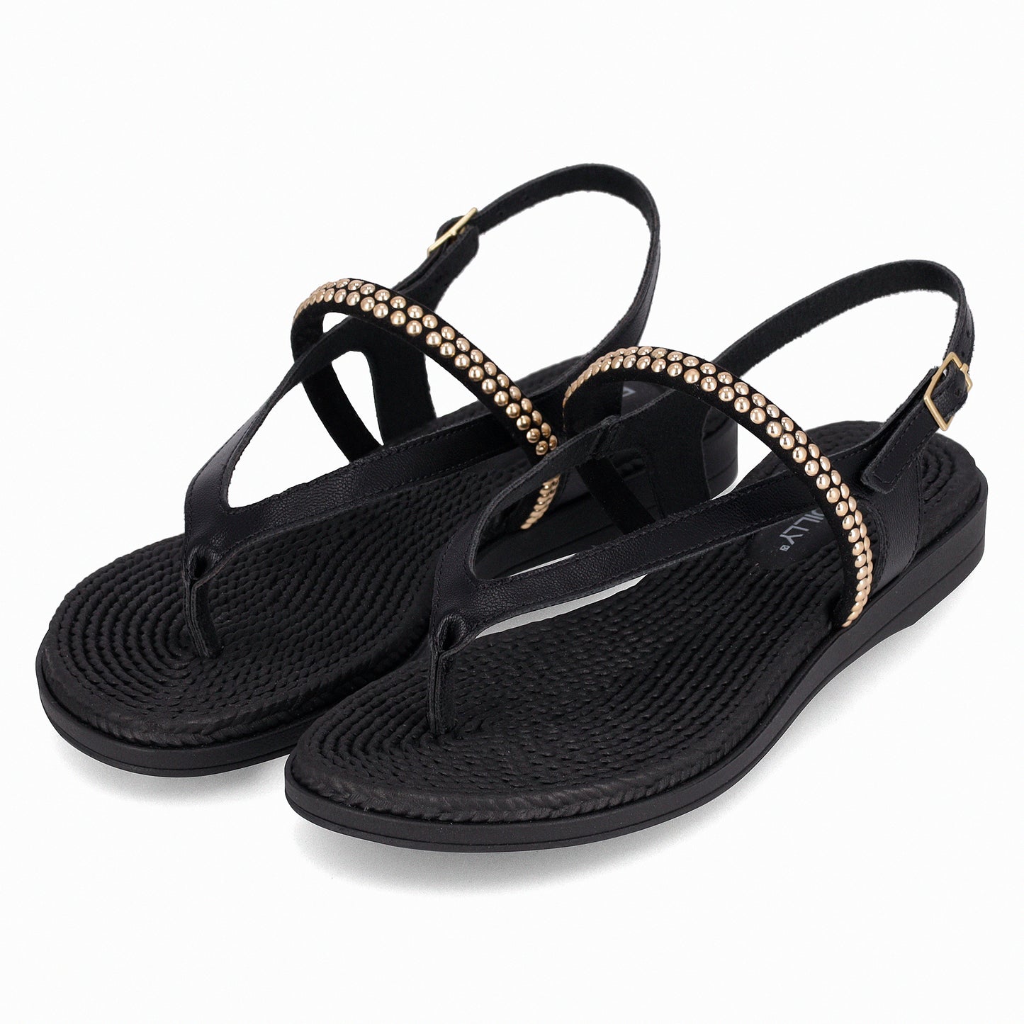 Sandalia Mujer Negro Adla 158 Piccadilly