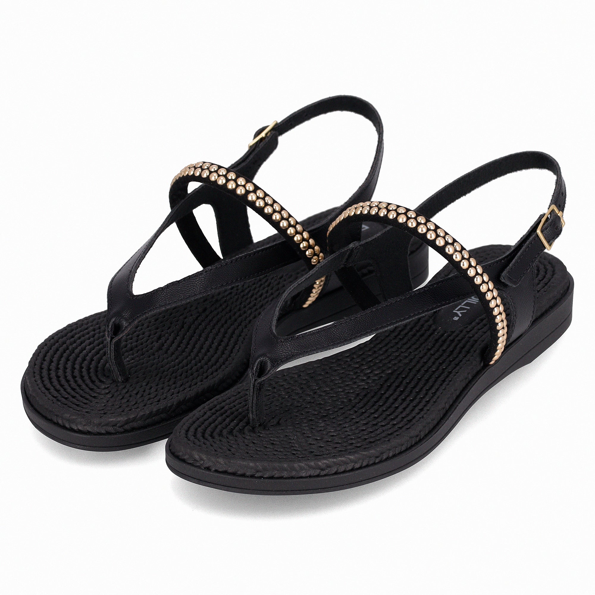 Sandalia Mujer Negro Adla 158 Piccadilly