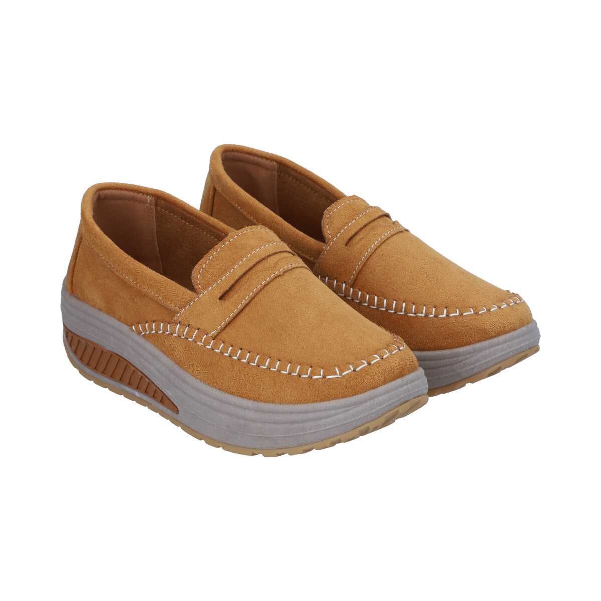 Mocasín Mujer Camel Sole Police