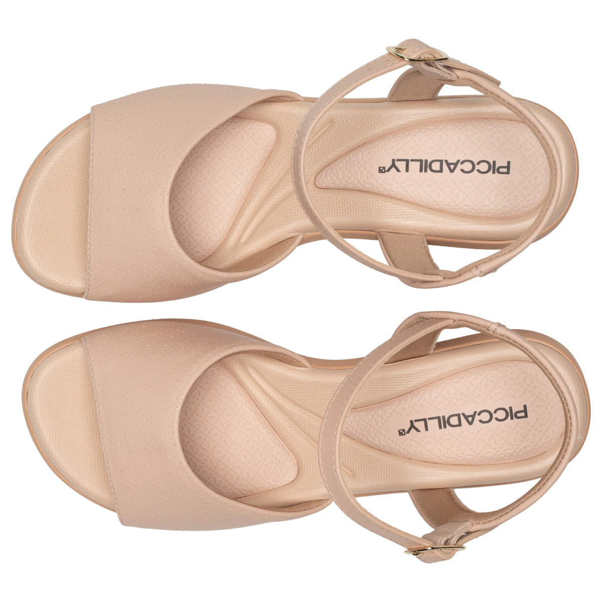 Sandalia Mujer Anabela Cecilia Rosado Piccadilly