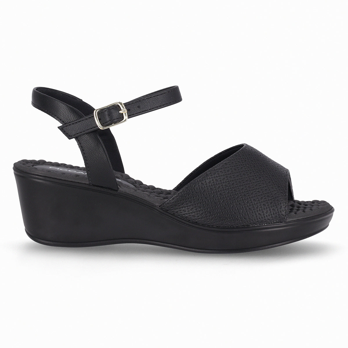 Sandalia Mujer Negro Cecilia Piccadilly