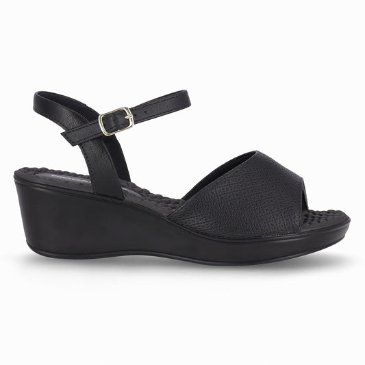 Sandalia Mujer Negro Cecilia Piccadilly