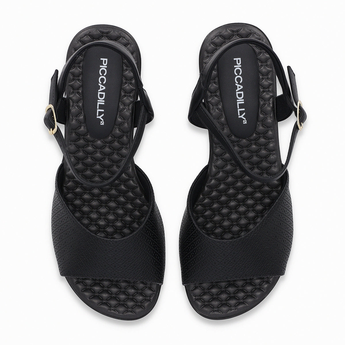 Sandalia Mujer Negro Cecilia Piccadilly