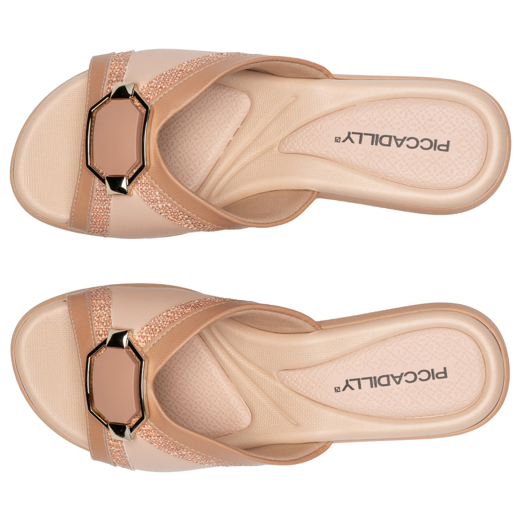 Sandalia Mujer Anabela Cecilia Rosado 547 Piccadilly