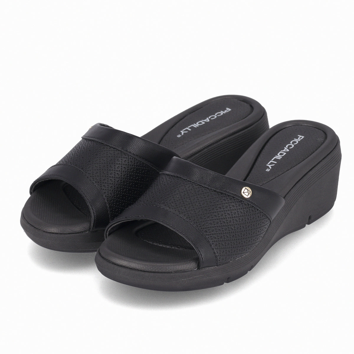 Sandalia Mujer Negro Cecilia 308 Piccadilly