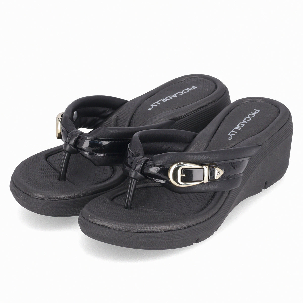 Sandalia Mujer  Negro Cecilia 328  Piccadilly