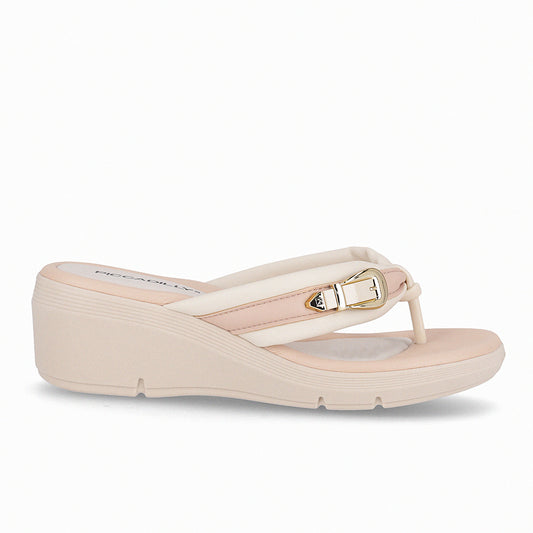 Sandalia Mujer Crema/Beige Cecilia 328  Piccadilly