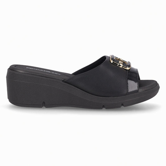 Sandalia Mujer Negro Cecilia 331 Piccadilly