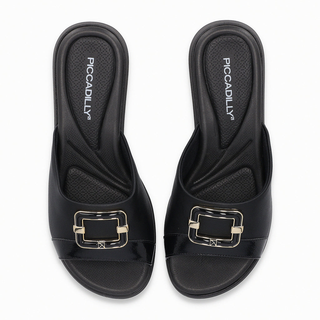 Sandalia Mujer Negro Cecilia 331 Piccadilly