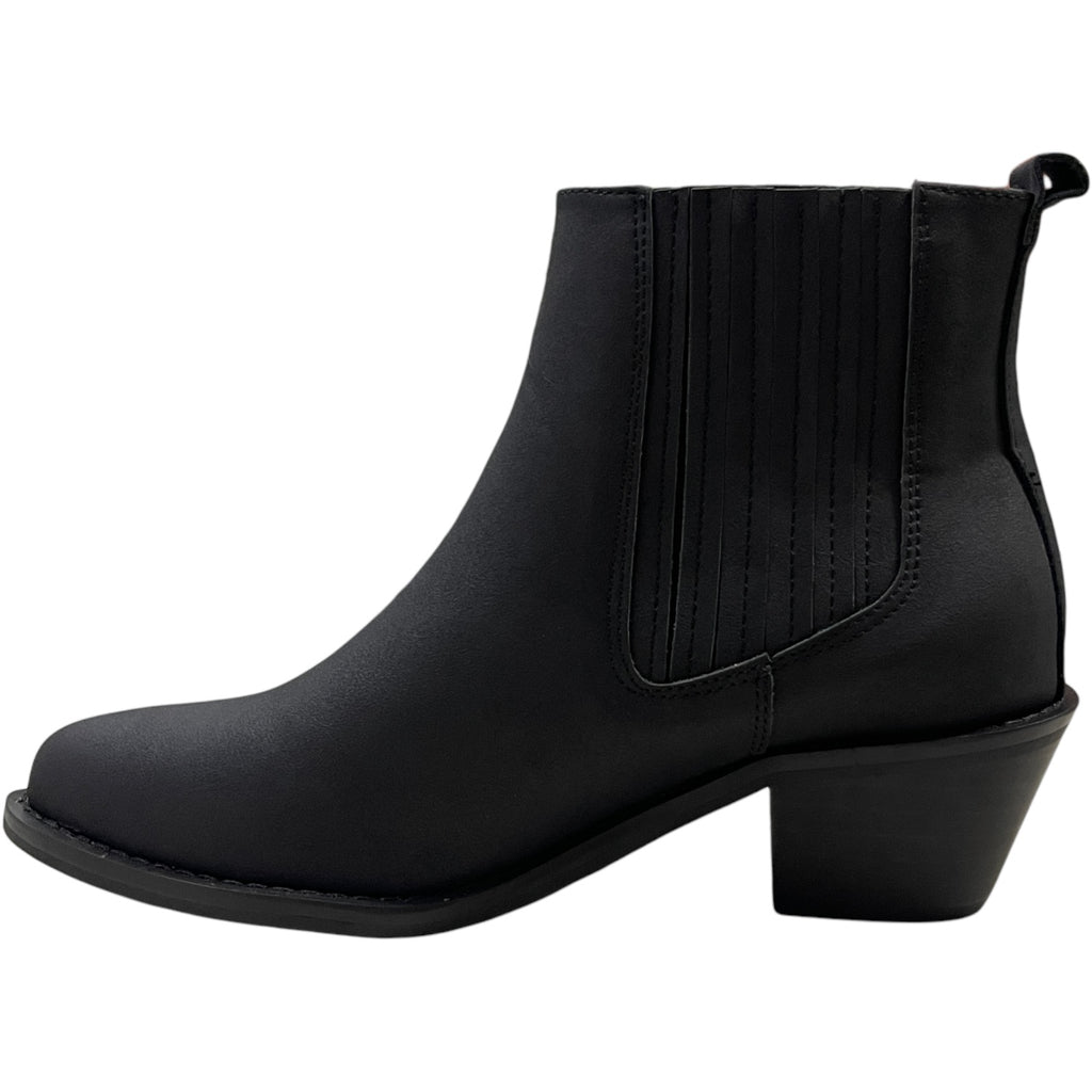 Botin Mujer Negro Moscu Detogni