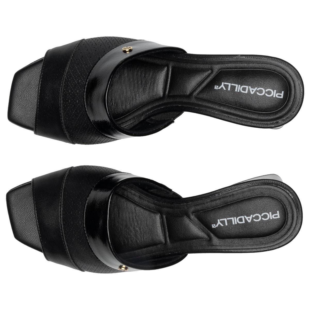 Zueco Mujer Negro Renee Piccadilly