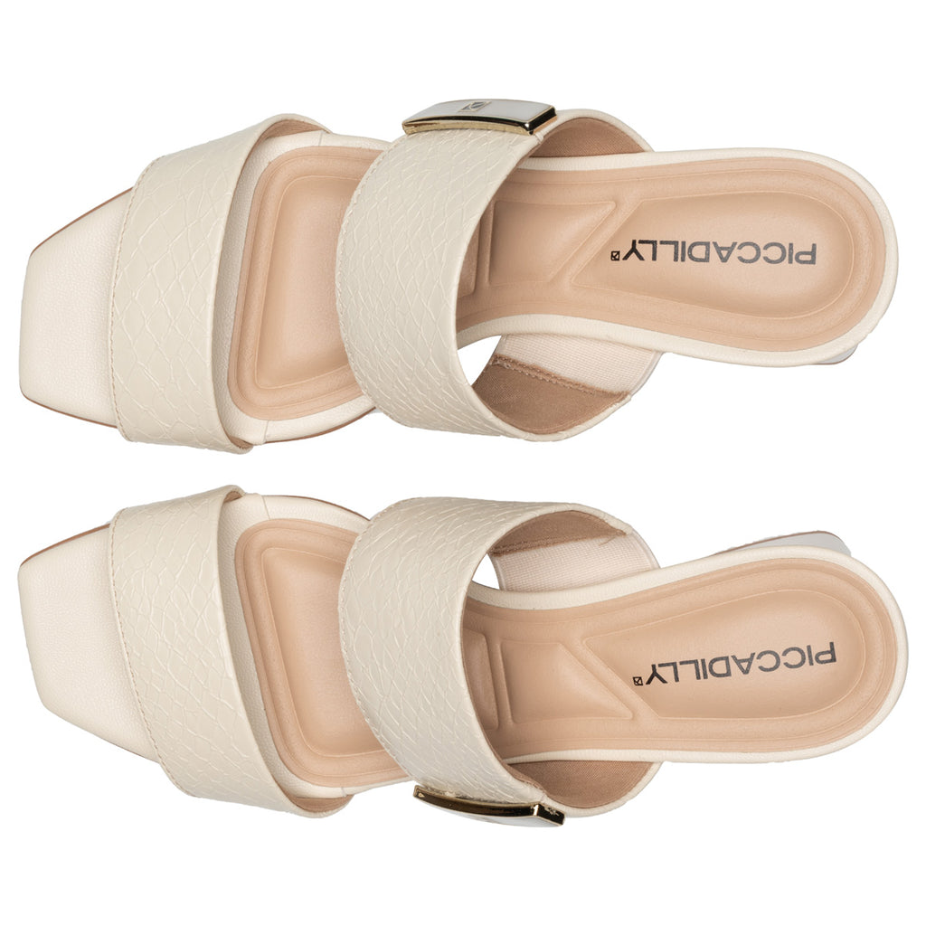 Zueco Mujer Hueso Renee 598 Píccadilly