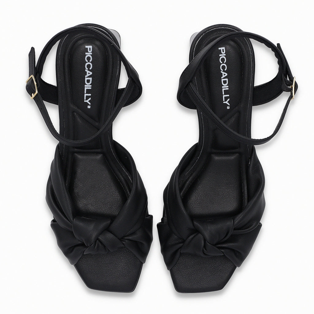 Sandalia Mujer Negro Renee Piccadilly