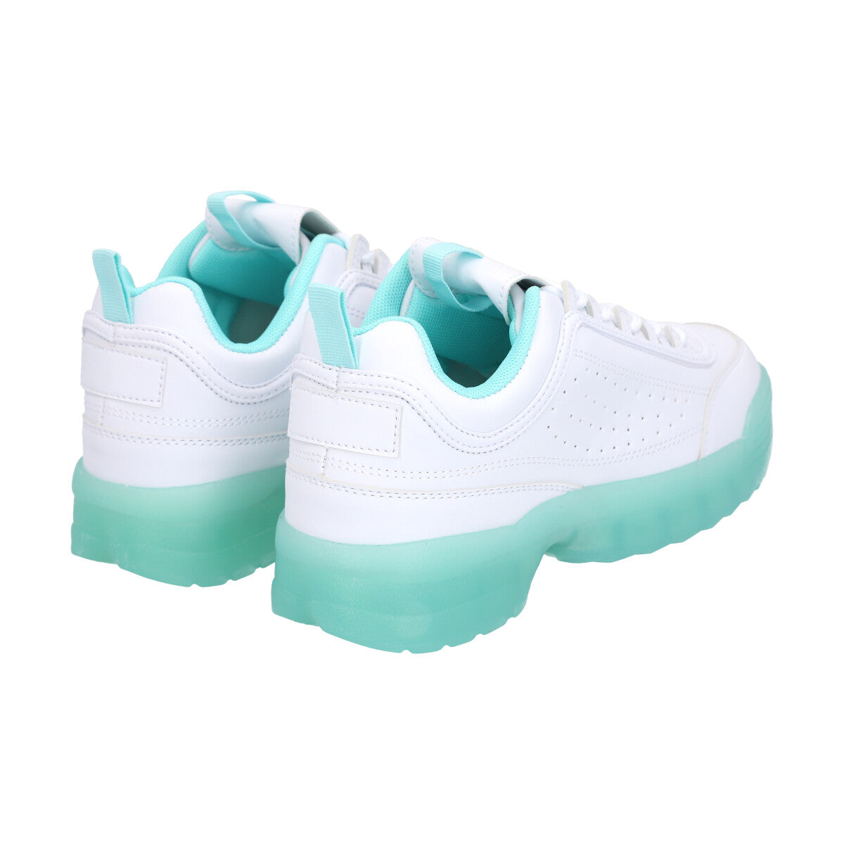 Zapatilla Urbana Mujer Blanco/Verde Amalia Police