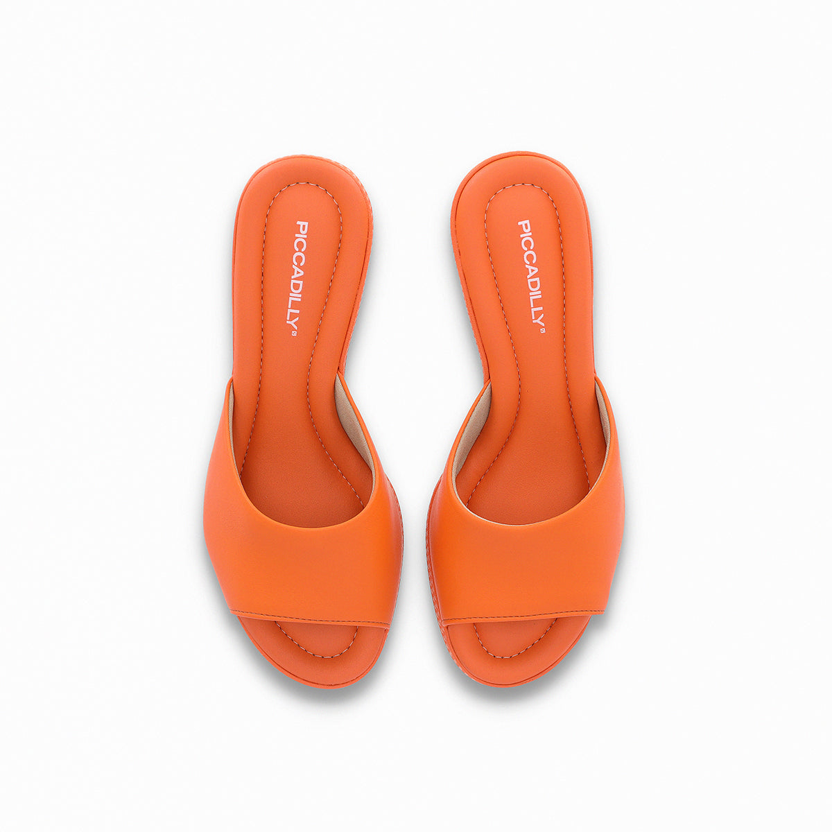 Sandalia Mujer Naranja Paola Piccadilly