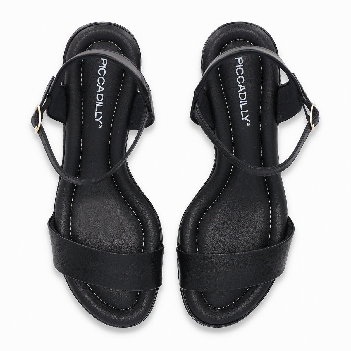 Sandalia Mujer Negro Paola 487 Piccadilly