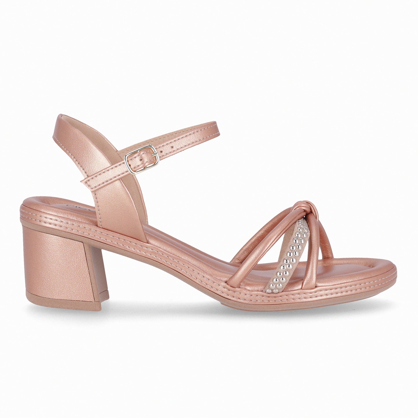 Sandalia Mujer Rosado/Strass Paola 519 Piccadilly