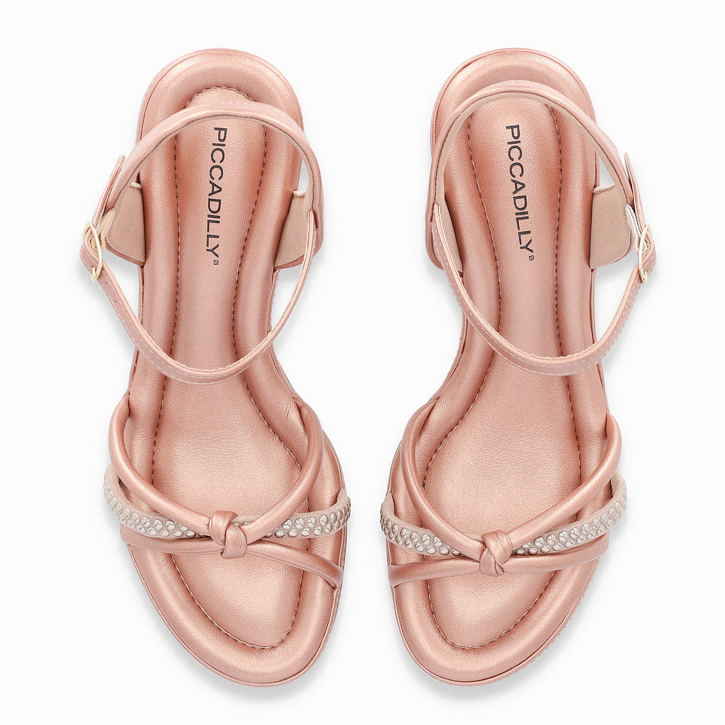 Sandalia Mujer Rosado/Strass Paola 519 Piccadilly