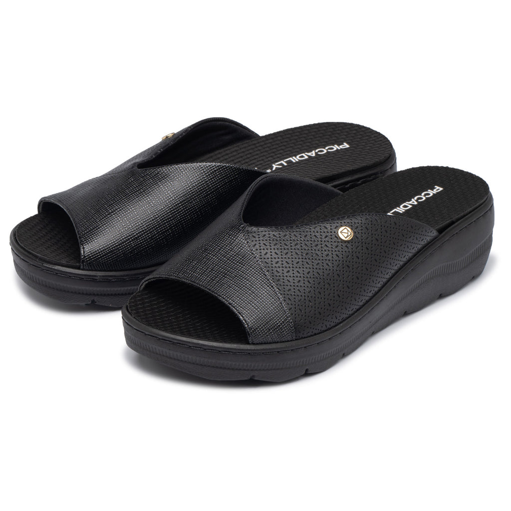 Zueco Mujer SPA Paola Negro Piccadilly