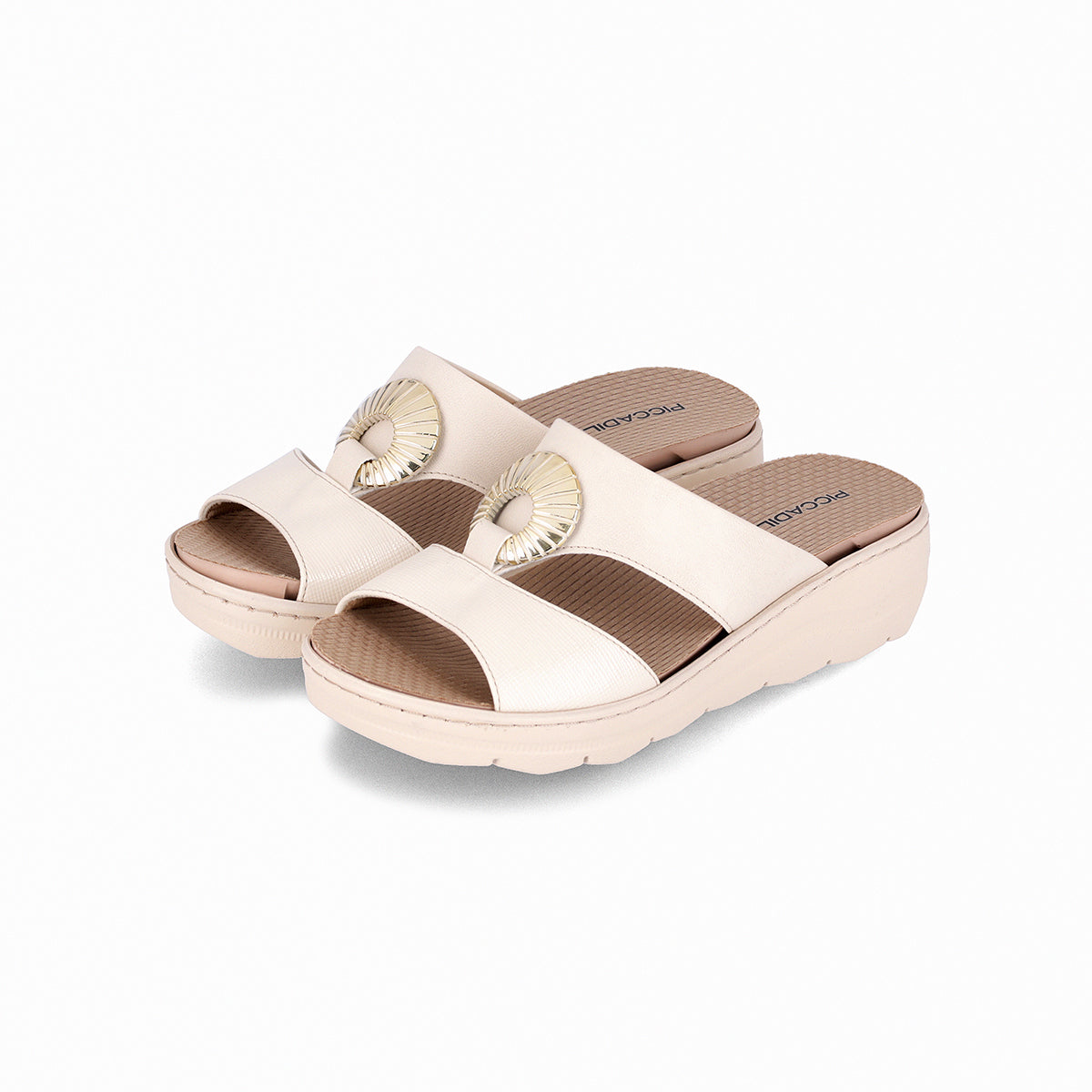 Sandalia Mujer Anabela SPA Blanco Piccadilly