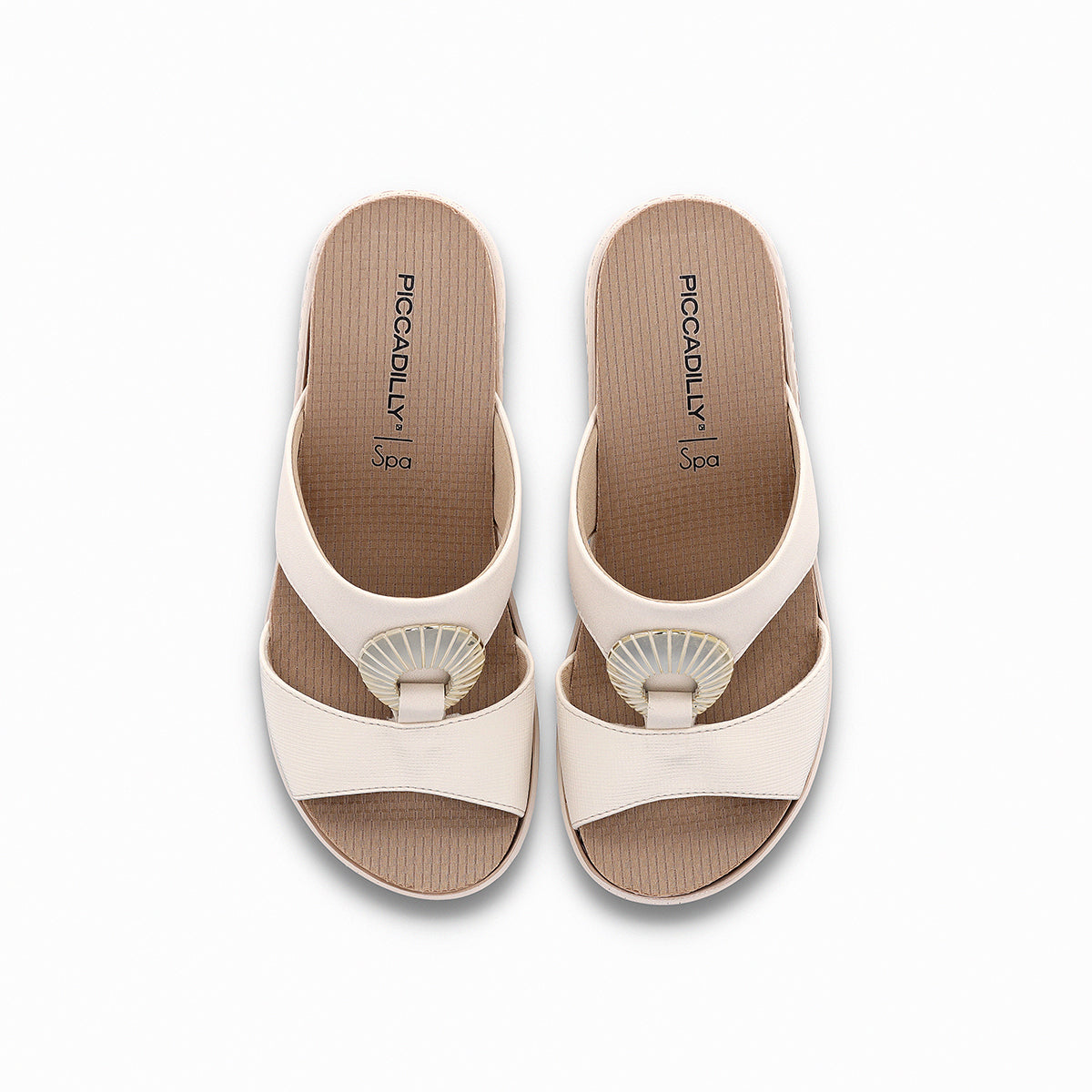 Sandalia Mujer Anabela SPA Blanco Piccadilly