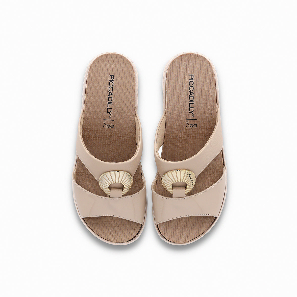 Sandalia Mujer Anabela SPA Marfil Piccadilly