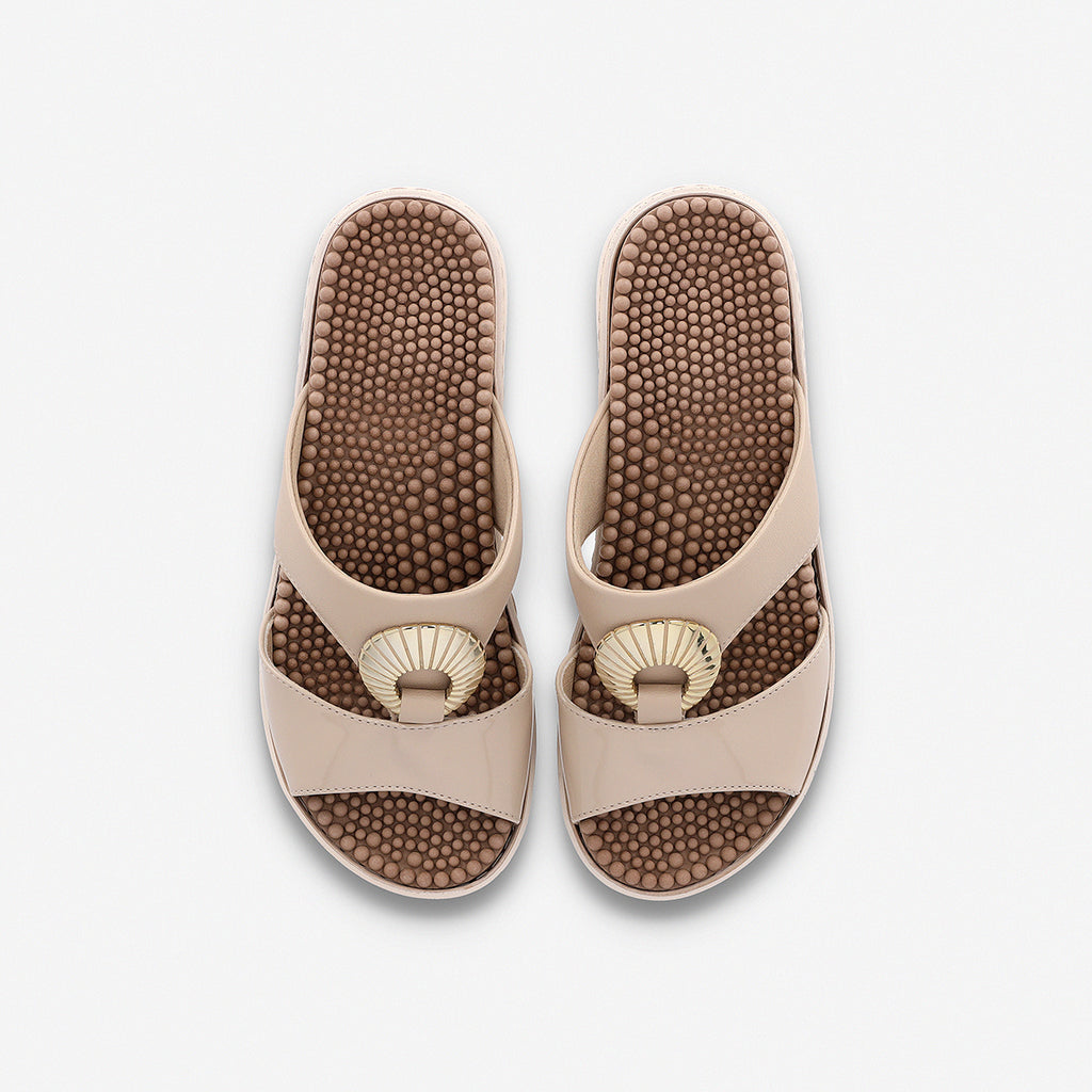 Sandalia Mujer Anabela SPA Marfil Piccadilly