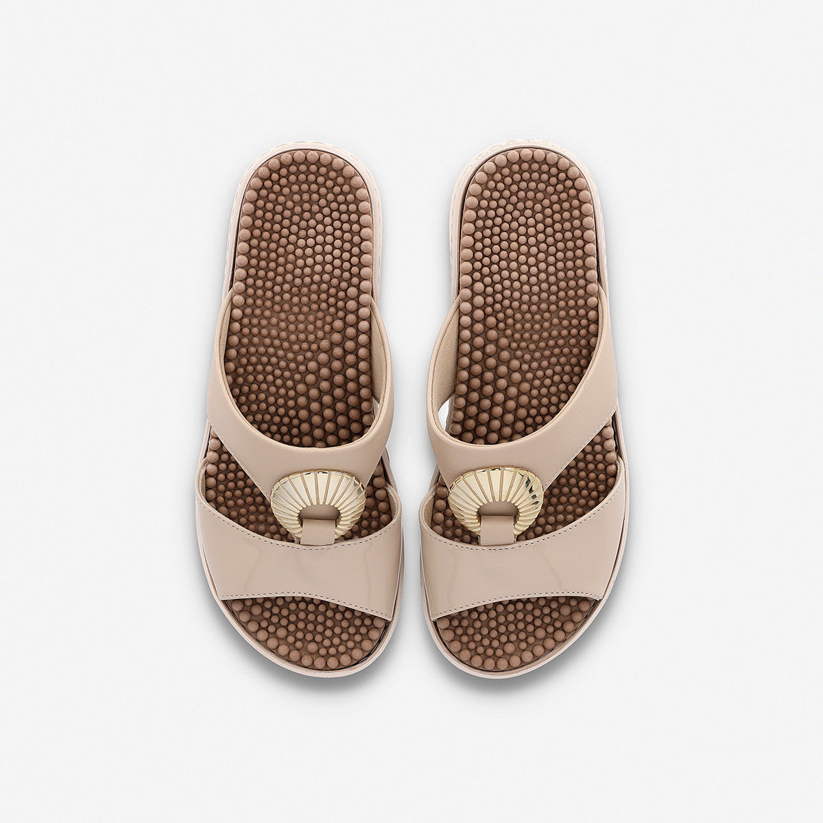 Sandalia Mujer Anabela SPA Marfil Piccadilly