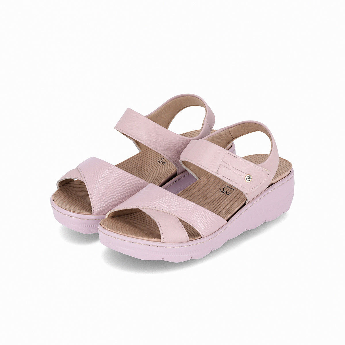 Sandalia Mujer Anabela SPA Lavanda Piccadilly