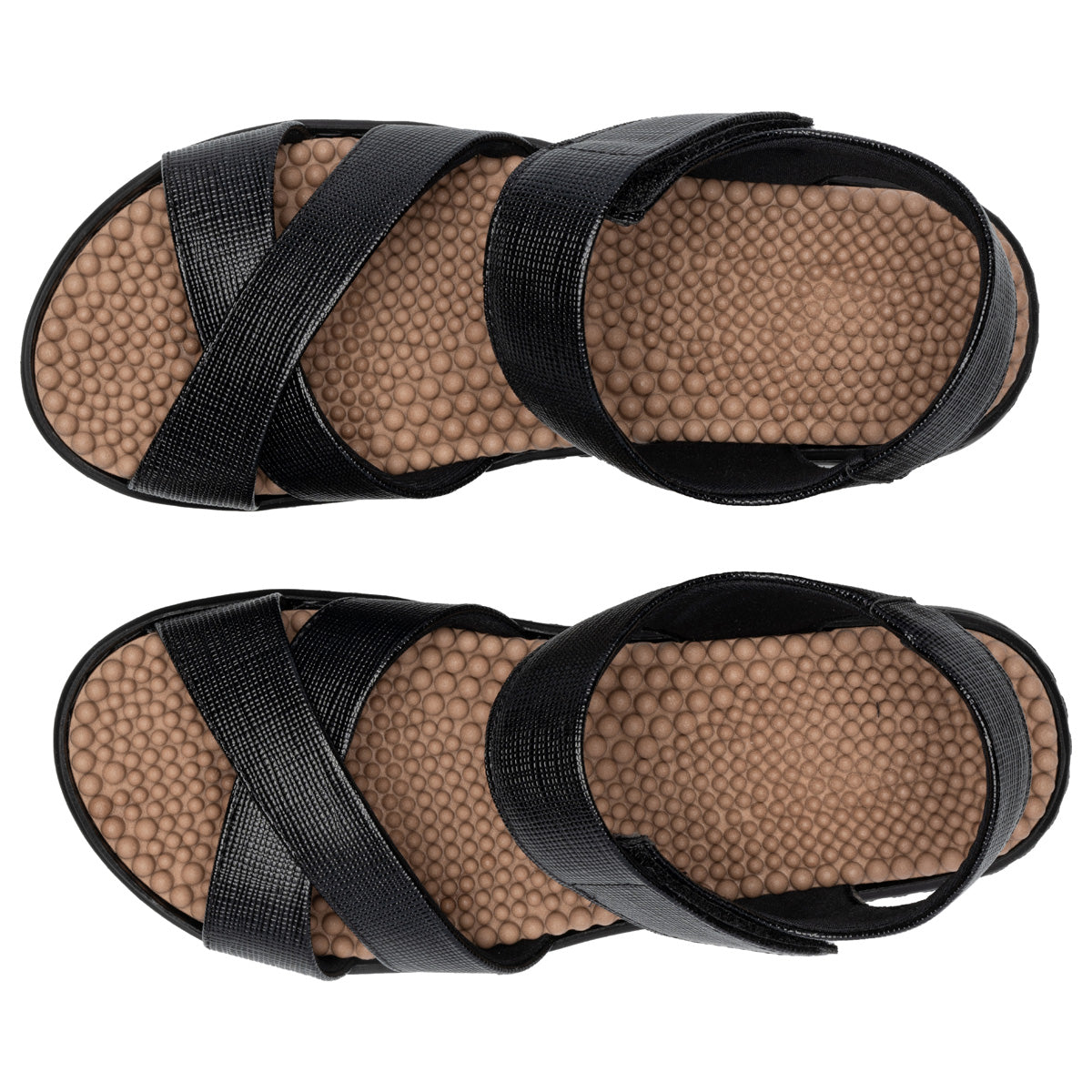 Sandalia Mujer Anabela SPA Negro Piccadilly