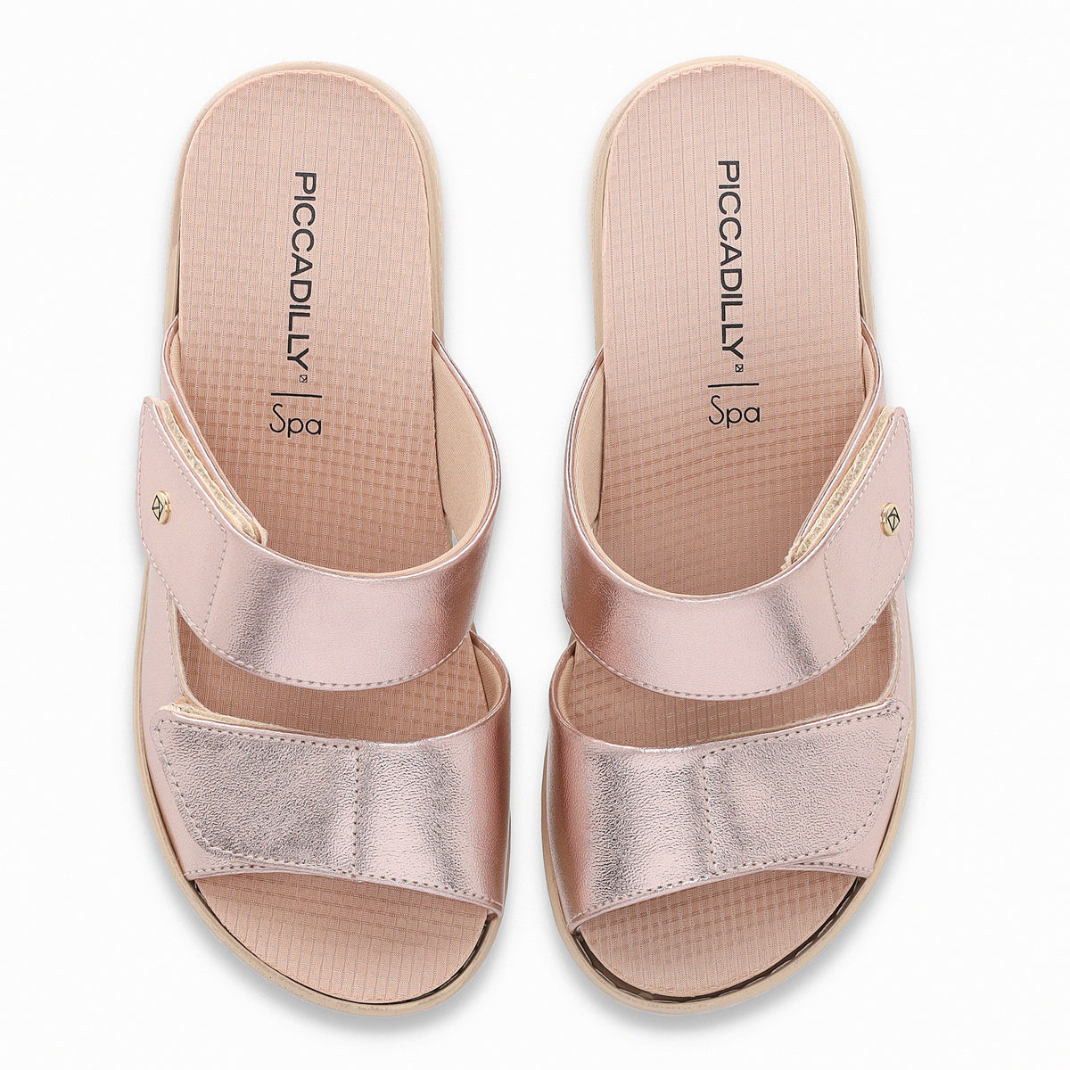 Sandalia Mujer Rosa/Metal SPA Anabela 31 Piccadilly