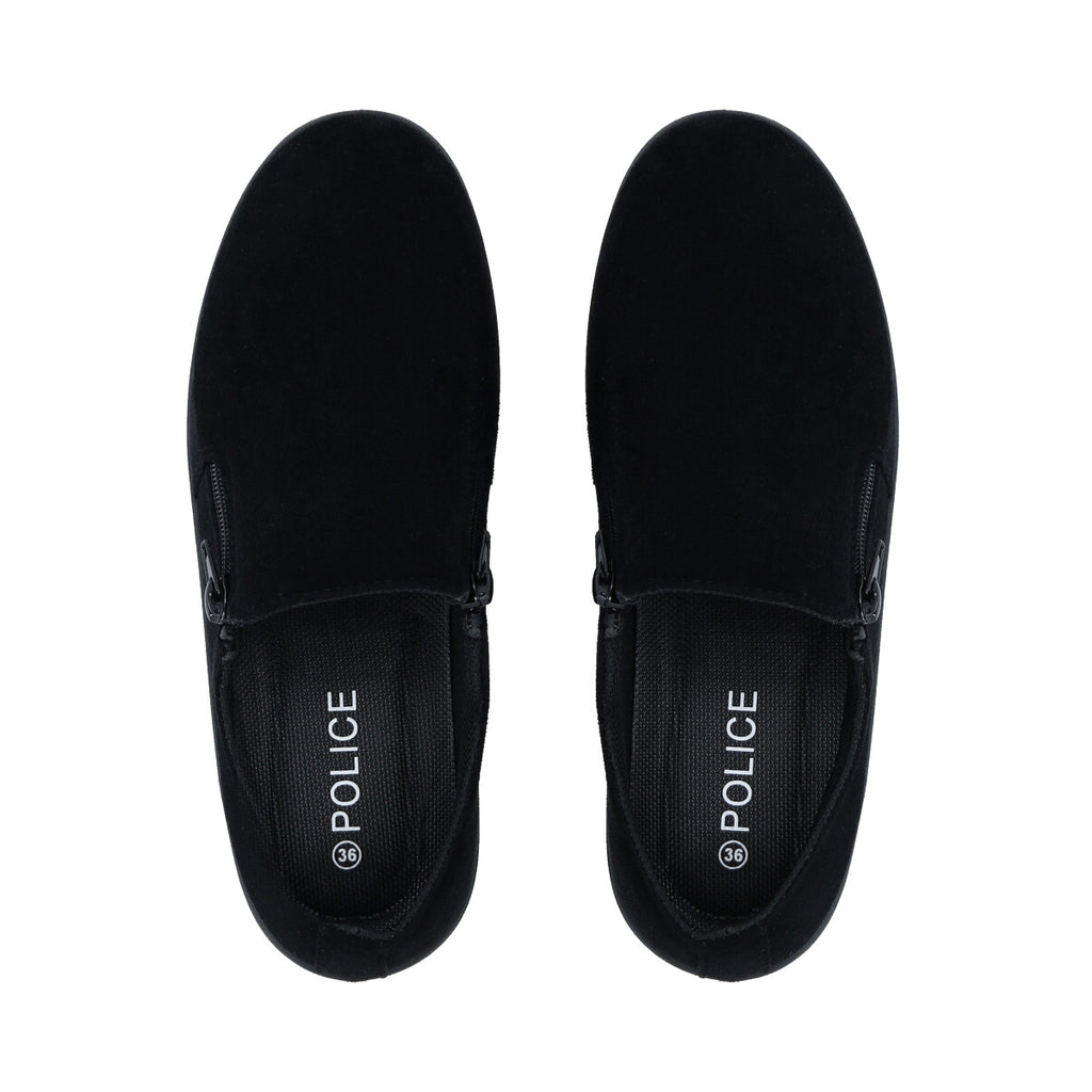 Mocasín Mujer Negro Sole Police