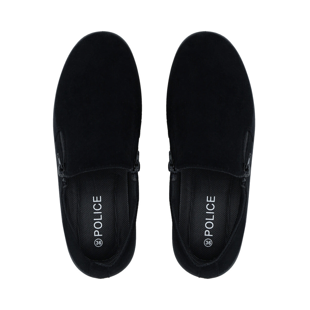 Mocasín Mujer Negro Sole Police