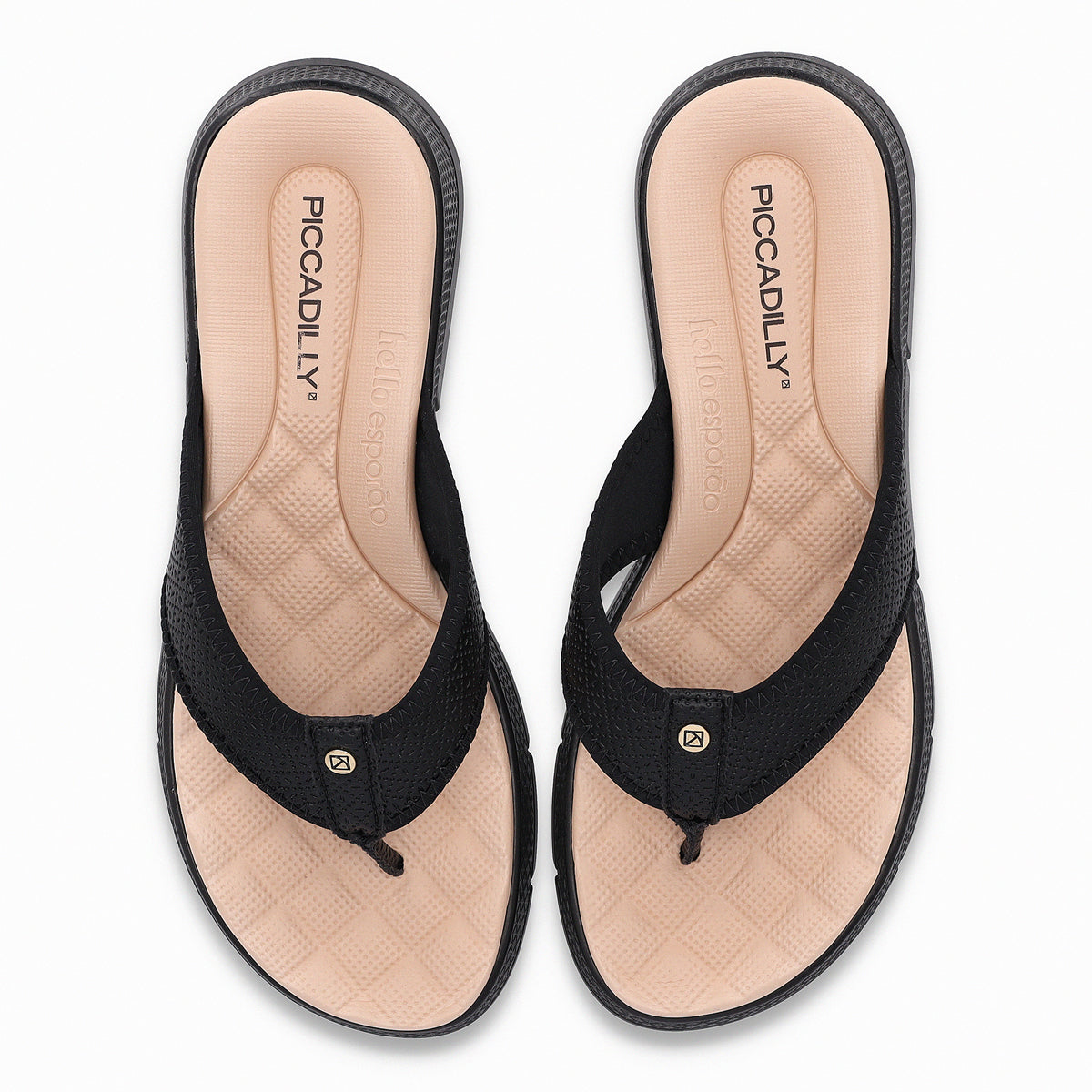 Sandalia Mujer Negro Espolón 85 Piccadilly