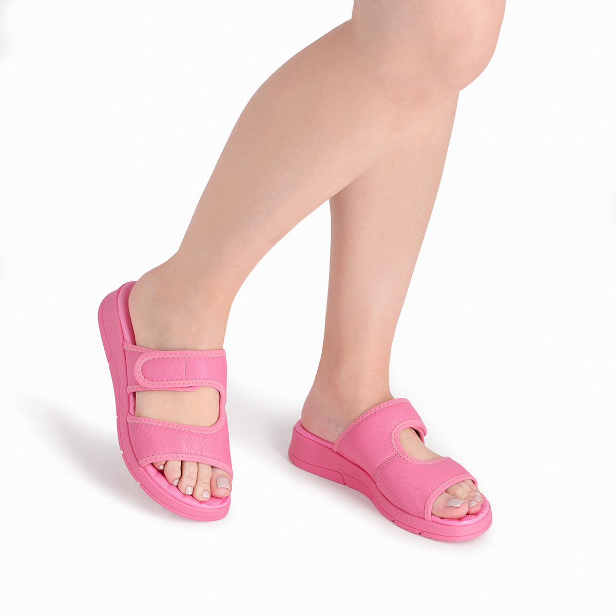 Sandalia Mujer Anabela Espolón Rosa Piccadilly