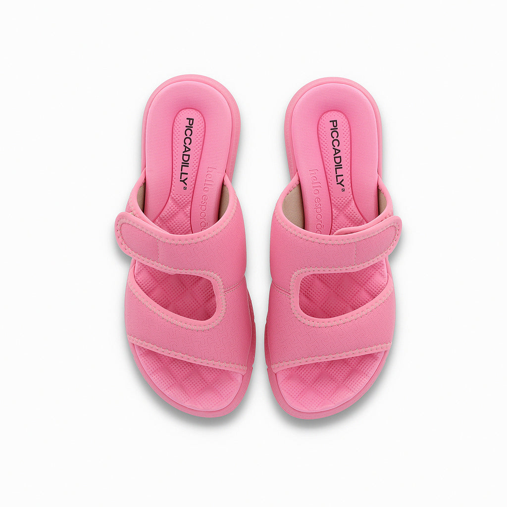 Sandalia Mujer Anabela Espolón Rosa Piccadilly