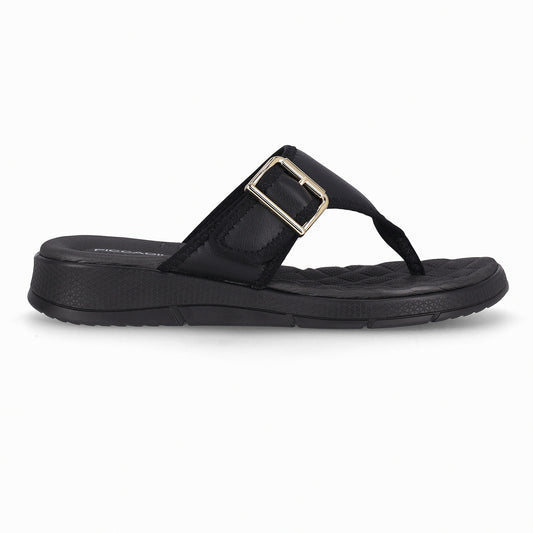 Sandalia Mujer Negro Espolón 885 Piccadilly