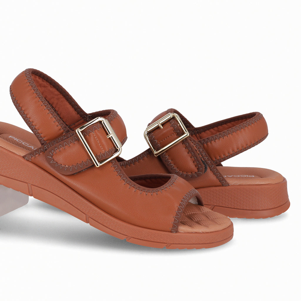 Sandalia Mujer Café Espolón 92 Piccadilly