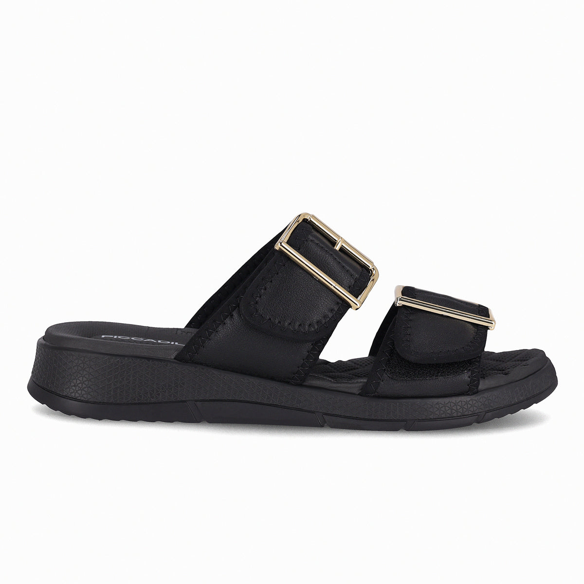 Sandalia Mujer Negro Espolón 601 Piccadilly