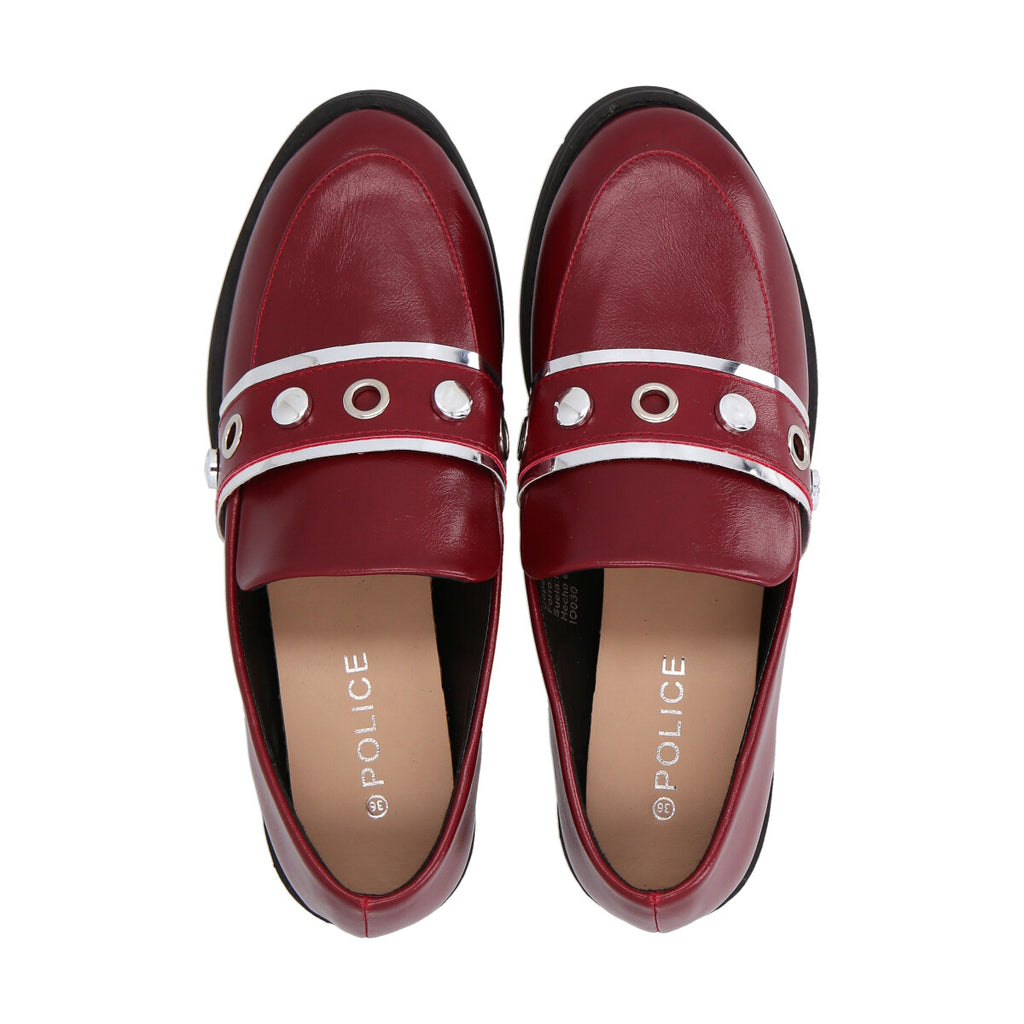 Zapato Mujer Rojo Anton Police