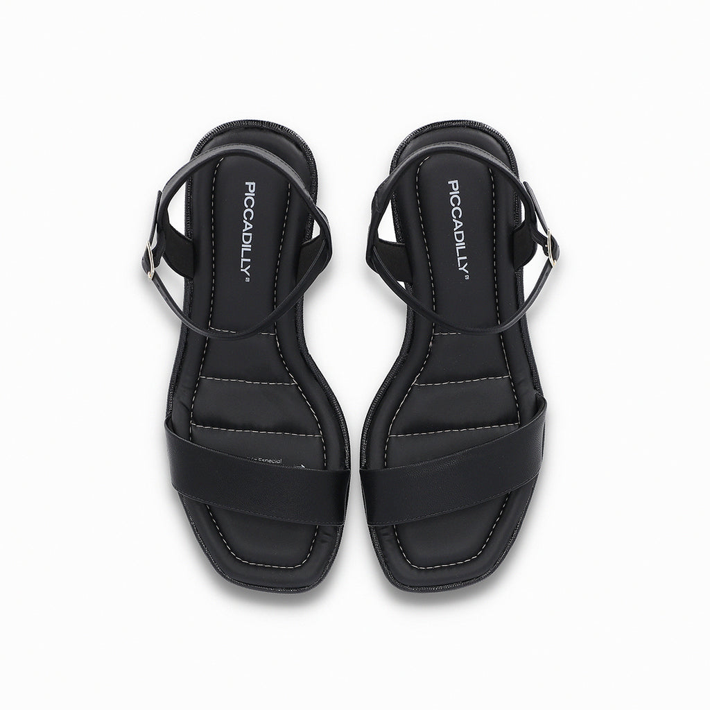 Sandalia Mujer Negro Lilian Piccadilly