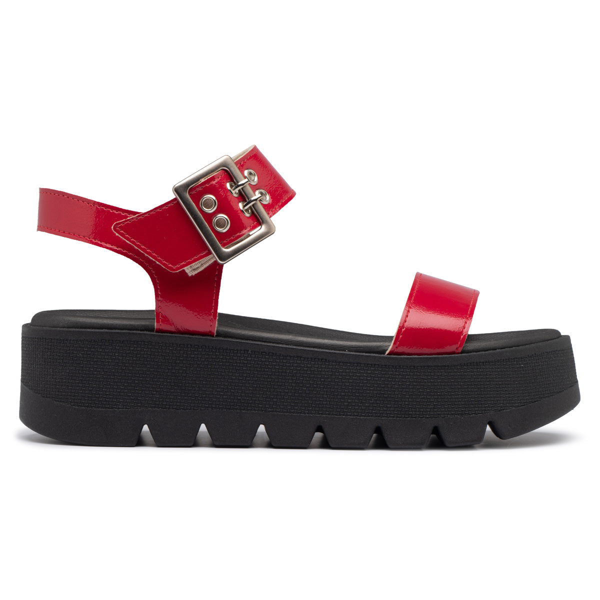 Sandalia Mujer Rojo/Negro Cati 793 Piccadilly