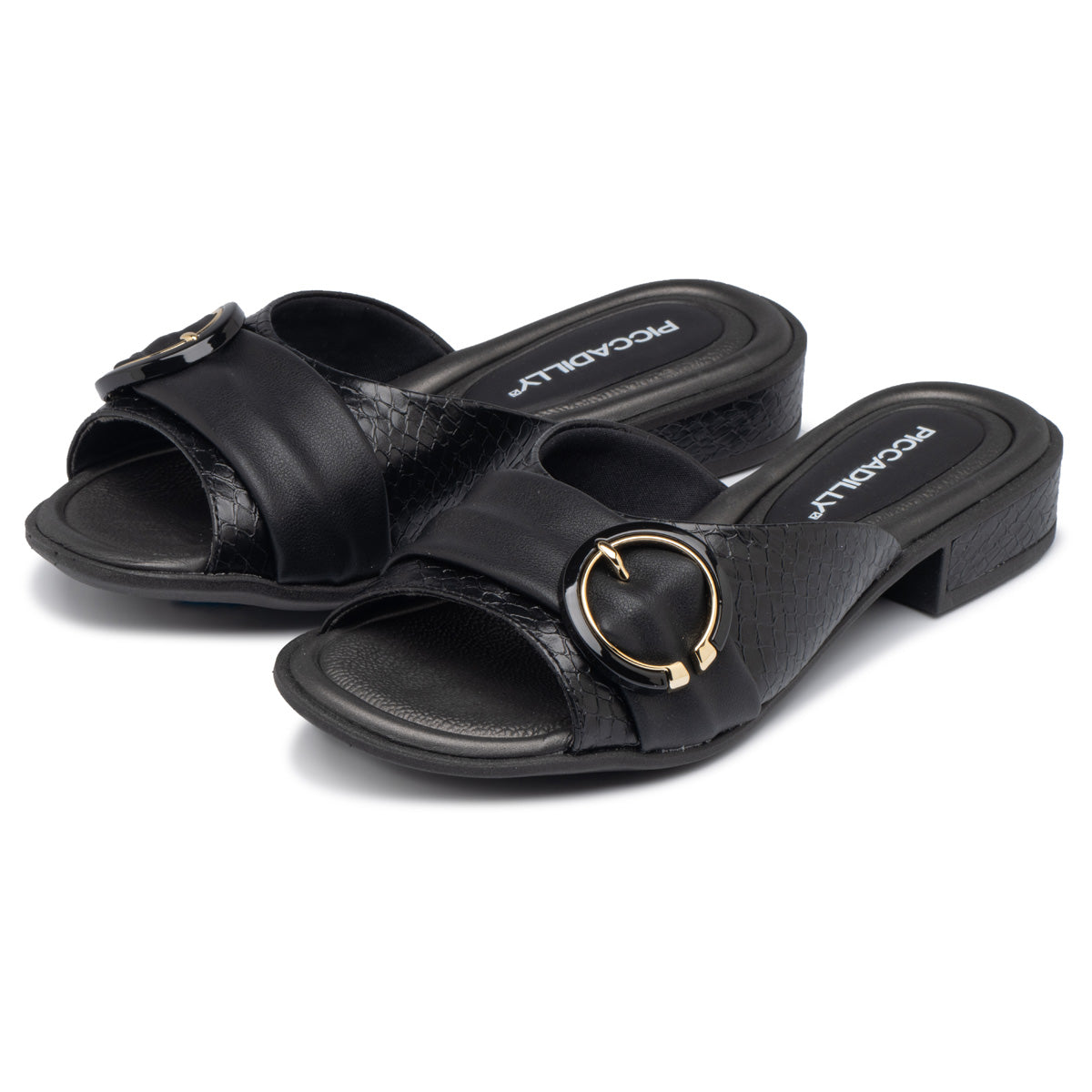 Sandalia Mujer Negro Taila Piccadilly