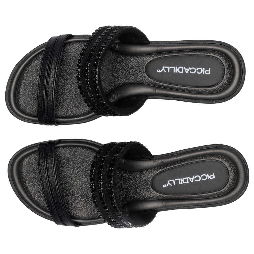 Sandalia Mujer Glam Taila Negro Piccadilly