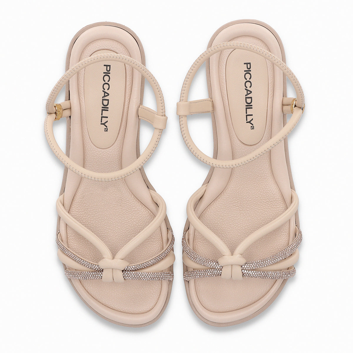 Sandalia Mujer Nude/Strass Taila 39 Piccadilly