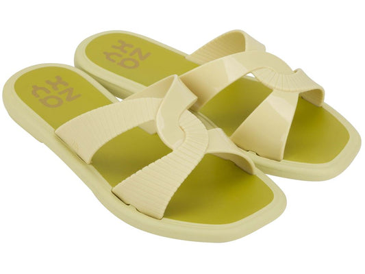 Sandalia Mujer Verde Momento 332 Zaxy