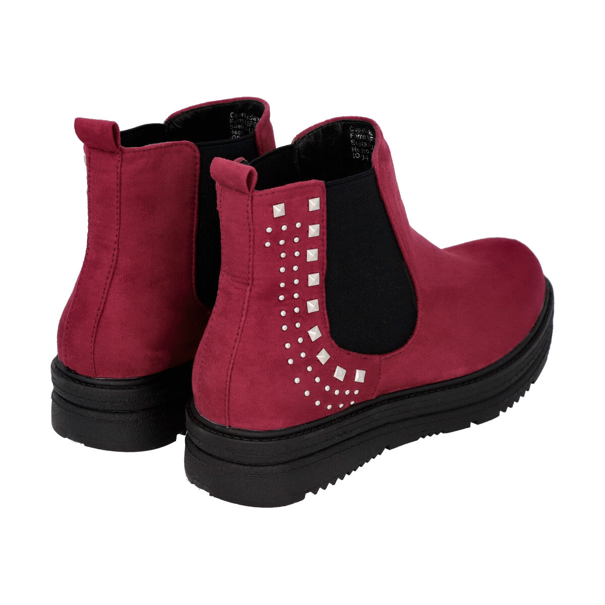Botin Mujer Rojo Olive Police